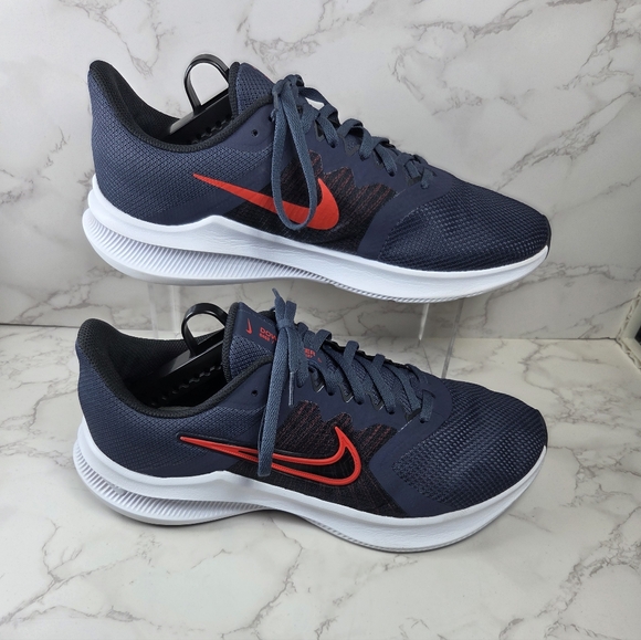 Nike Other - Nike Dark Blue Sneakers with Red Swoosh
